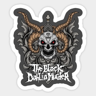 Skull band (The black dahlia murder) Sticker